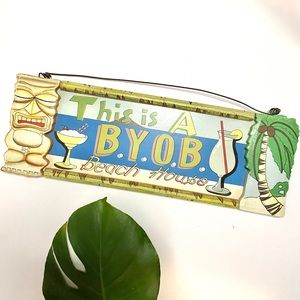 Beach Sign / Beach House Decor